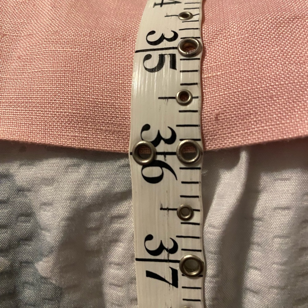 Jessica Howard Pink Red embroidered sundress Square neck Sleeveless Vintage SZ16 - Picture 13 of 16